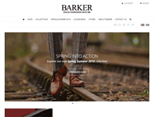 Tablet Screenshot of barker-shoes.co.uk